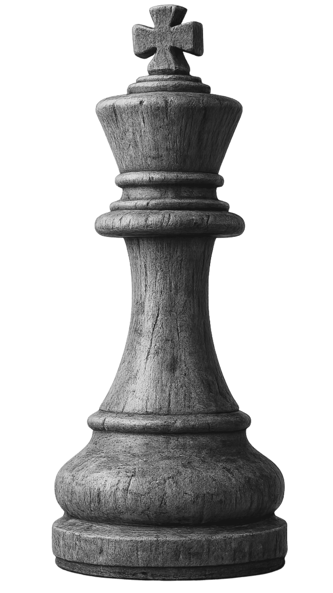 Chess king piece